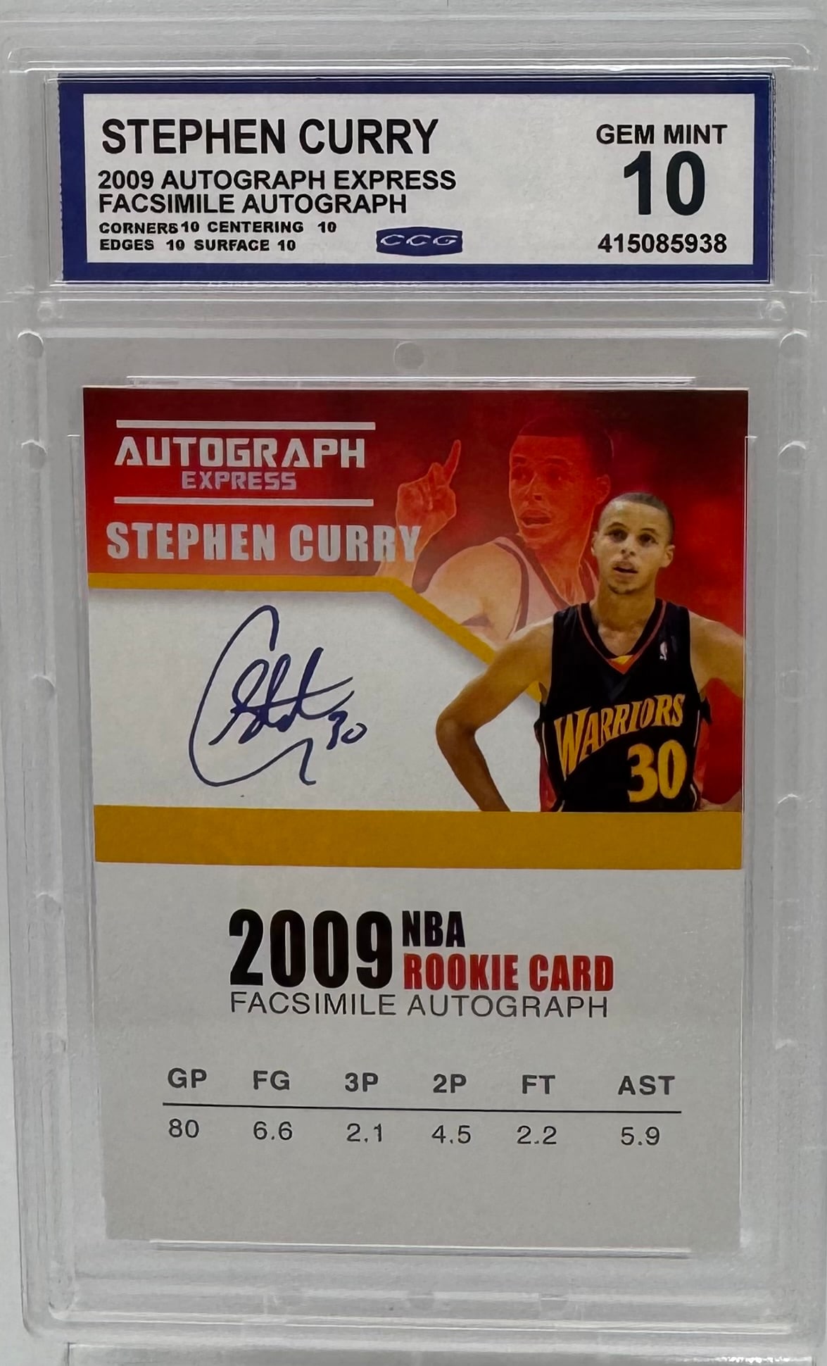 Stephen Curry Card (1 of 2)
