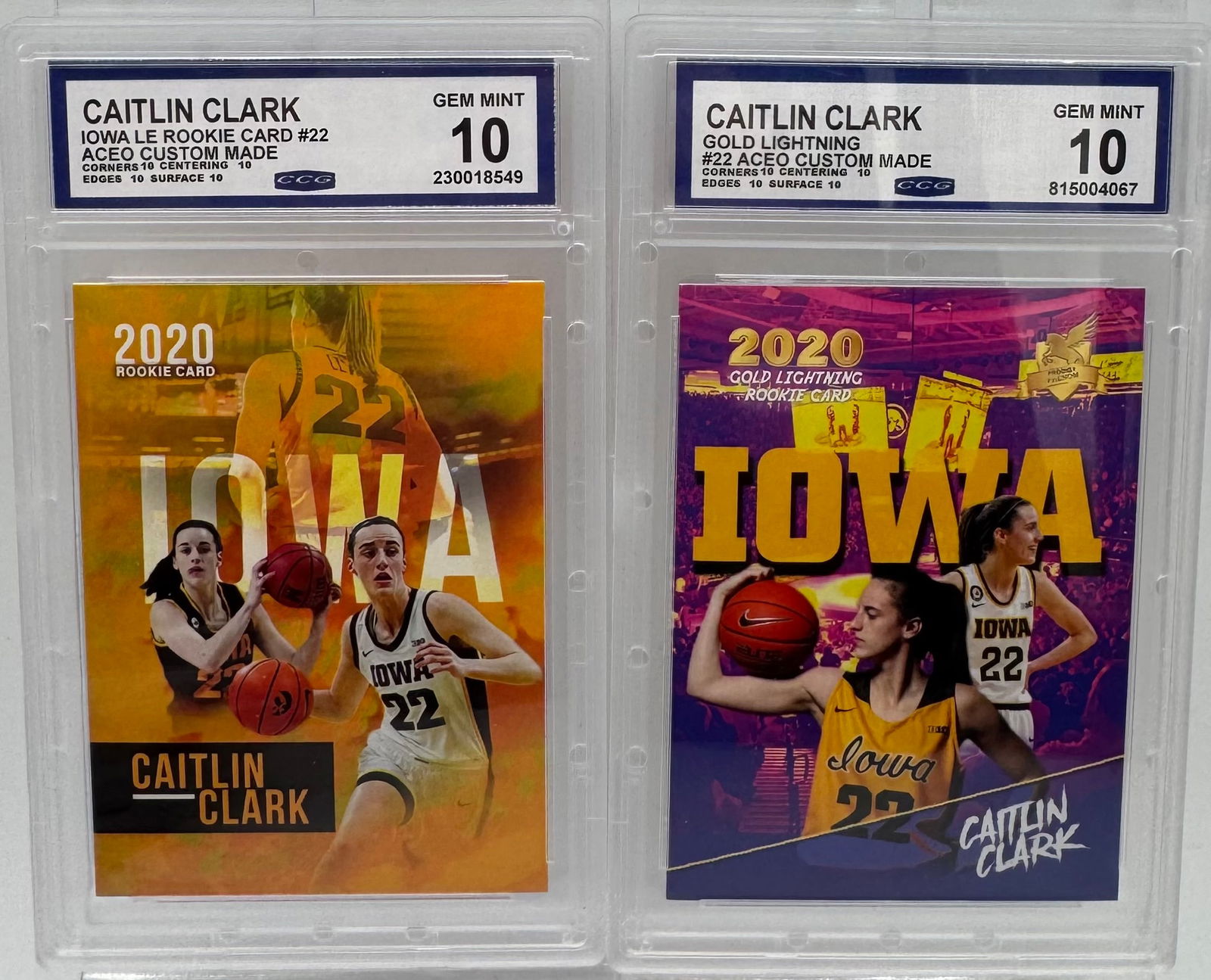 Caitlin Clark Rookie Cards (1 of 2)