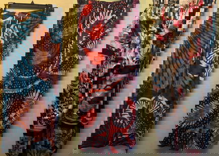 Colorful Pants: (3) pre Owned Micas and other Colorful Pants. Sizes: L