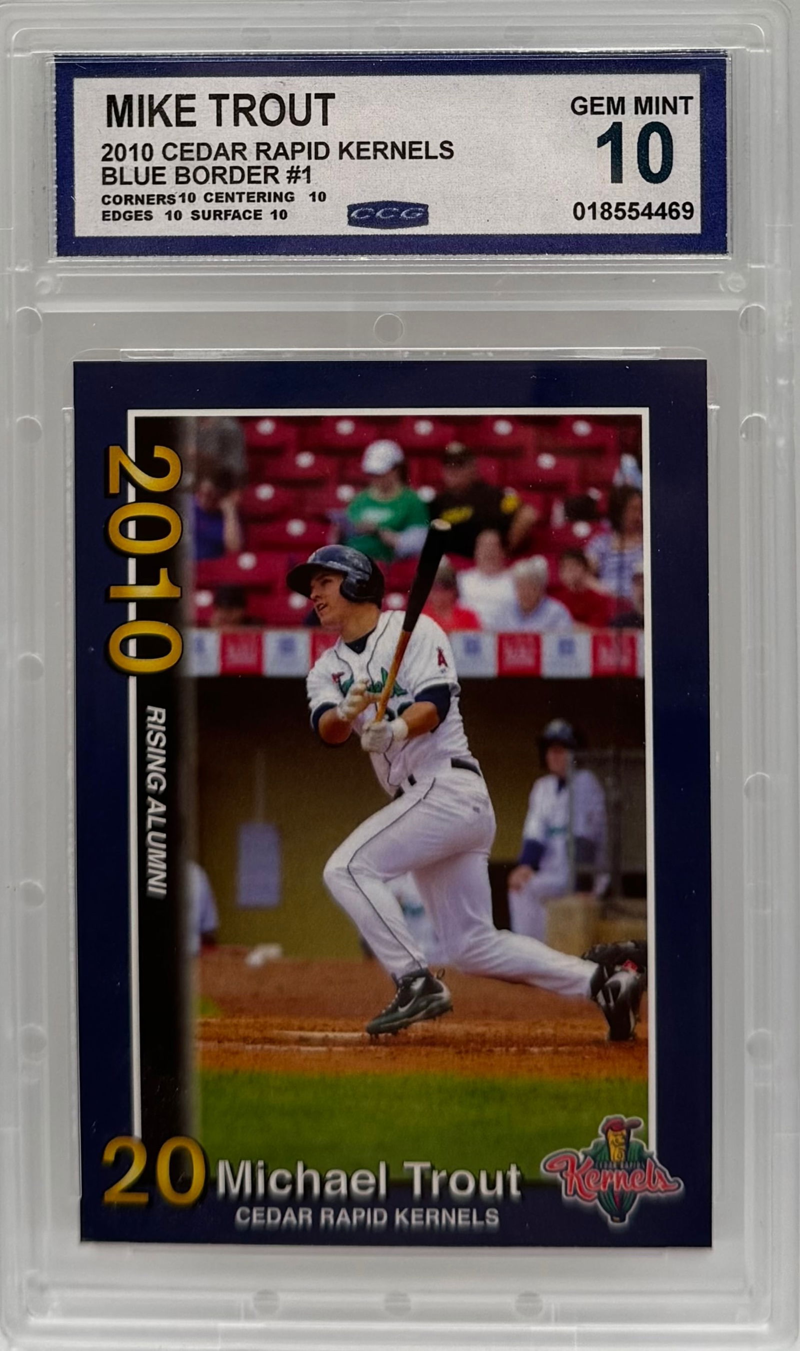 2010 Mike Trout Card (1 of 2)