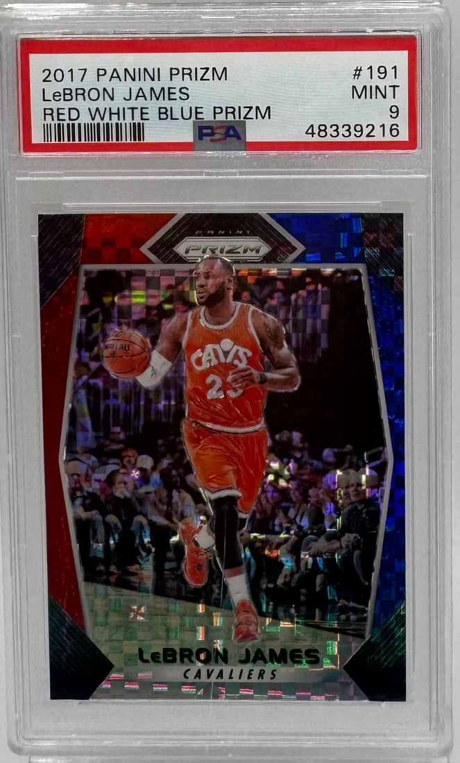 Lebron James Red whire blue Card (1 of 2)