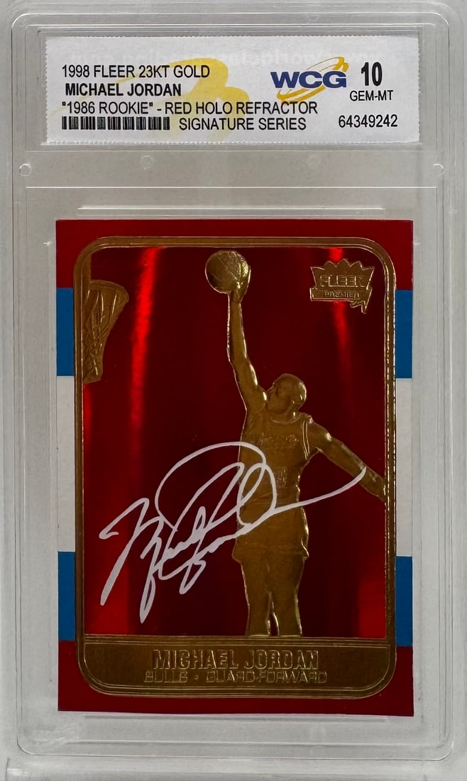 Michael Jordan Signature Series Refractor (1 of 2)