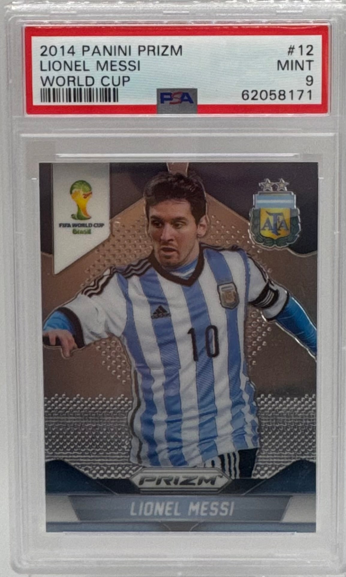 Lionel Messi World Cup Card (1 of 2)