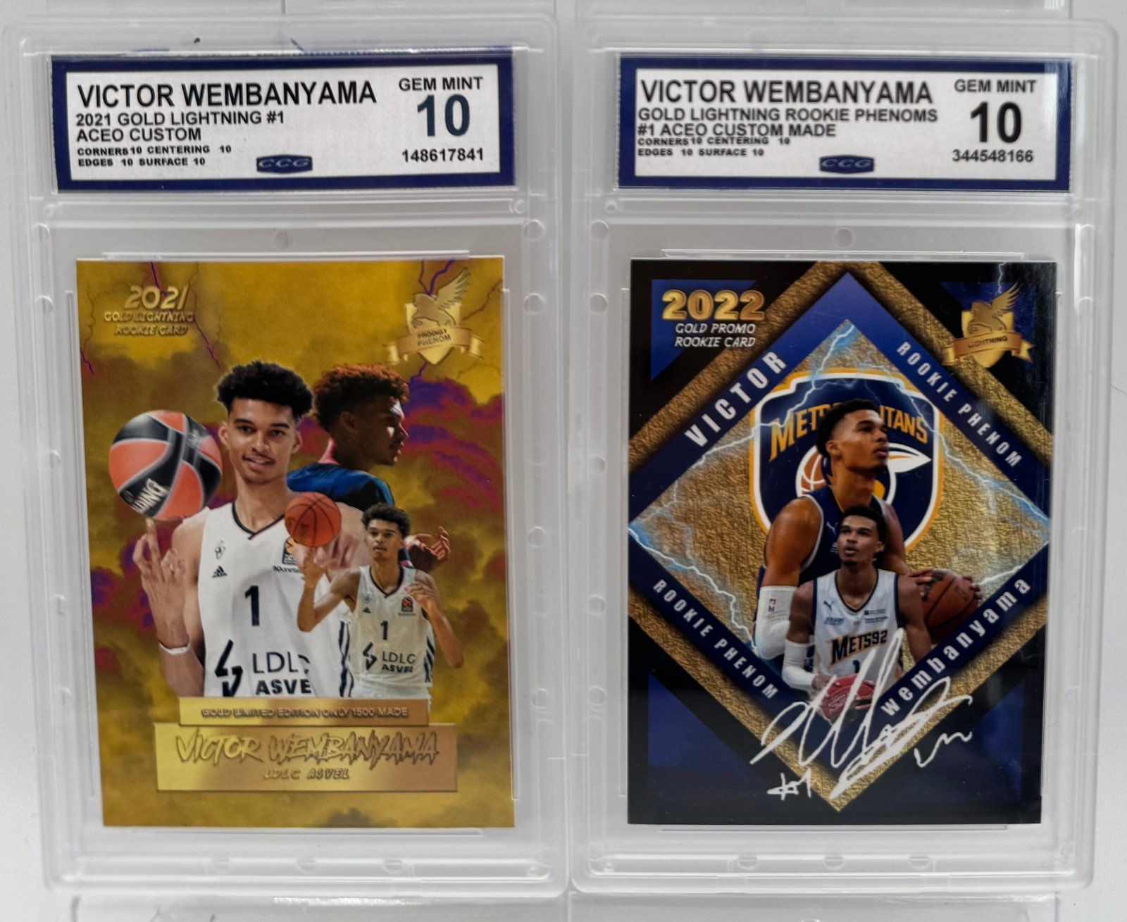 Victor Wembanyama Rookies Phenoms: Victor Wembanyama Rookies Phenoms Basketball Mint 10