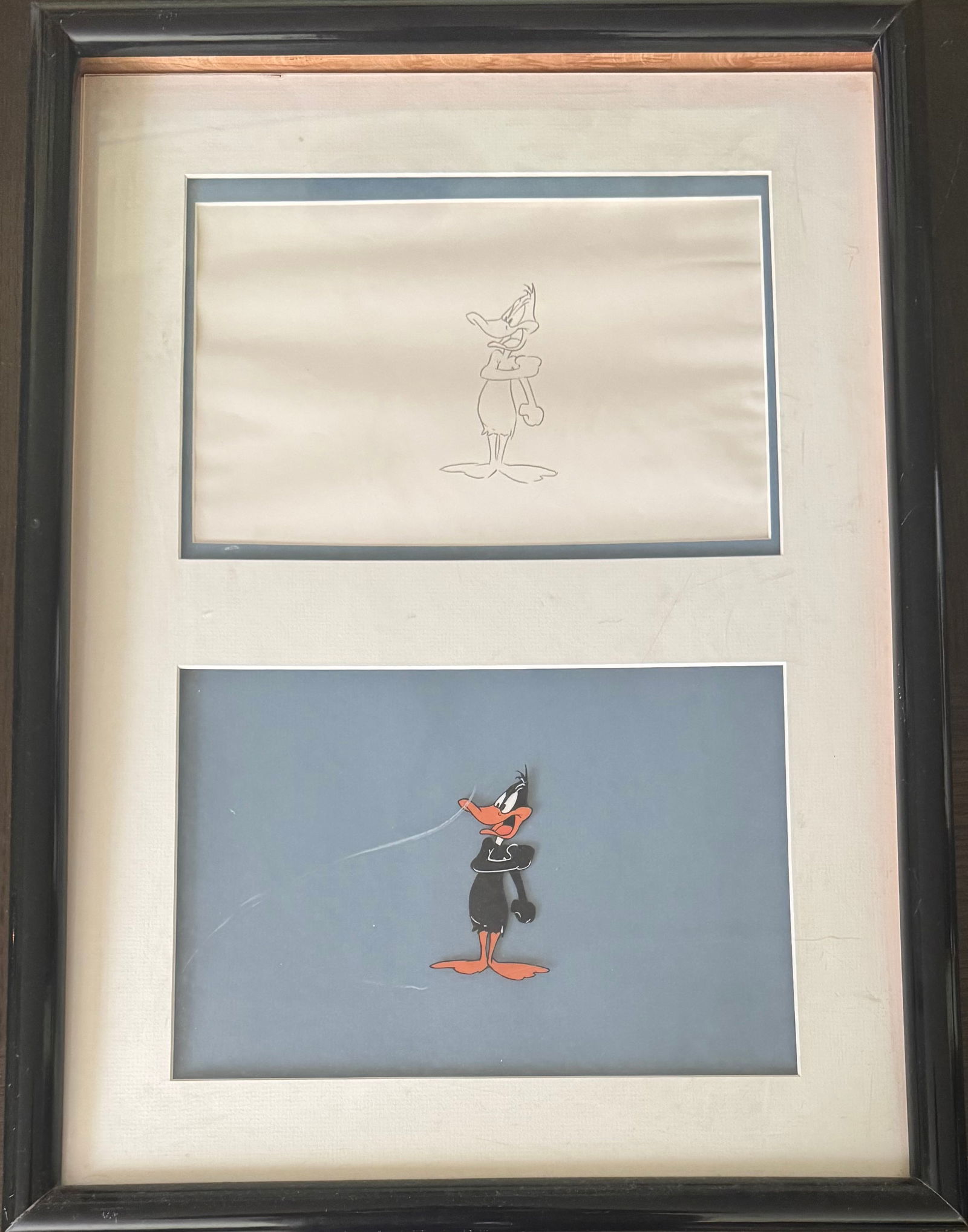 Daffy Duck Cel And Production Drawing (1 of 1)