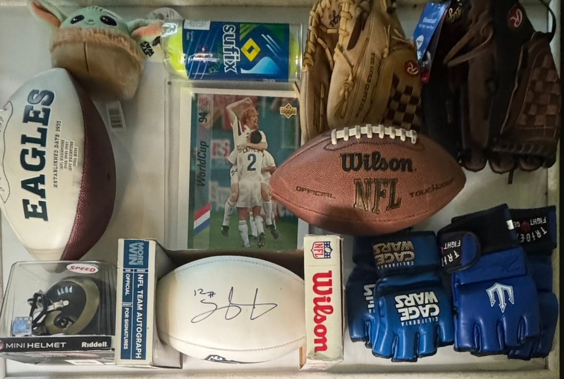 Rams Eagle Football , MMA Gloves, Baseball Gloves , Helmet & More (1 of 1)