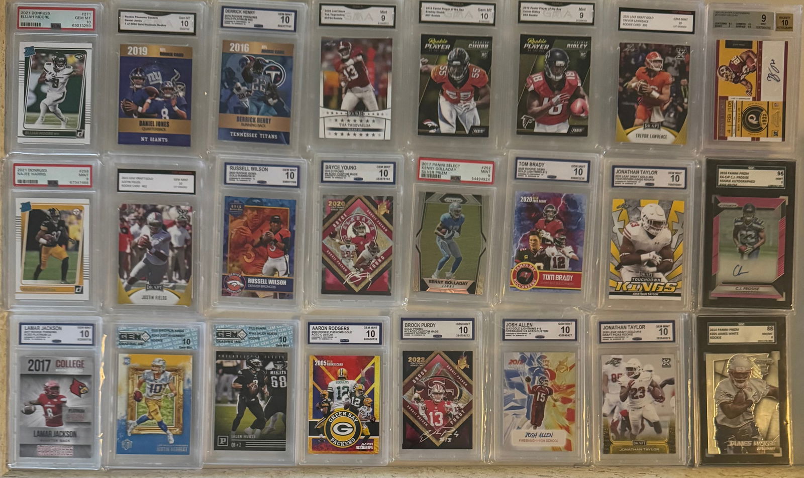 Football Cards Jalen Hurts, Justin Herbert, Trevor Lawrence,Brady & More (1 of 1)