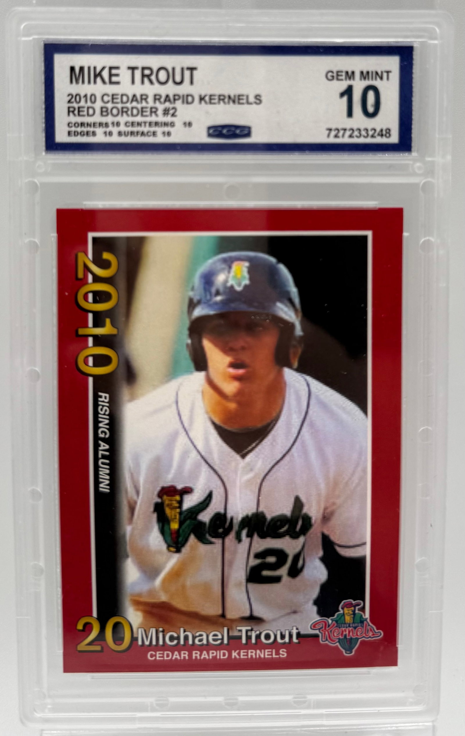 Mike Trout Card (1 of 2)