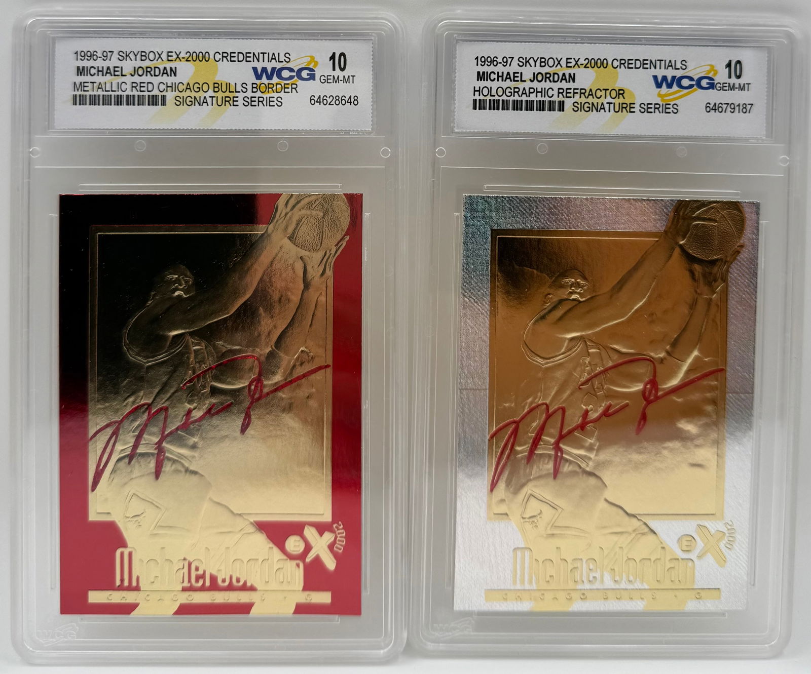 Michael Jordan Signature Series Cards (1 of 2)