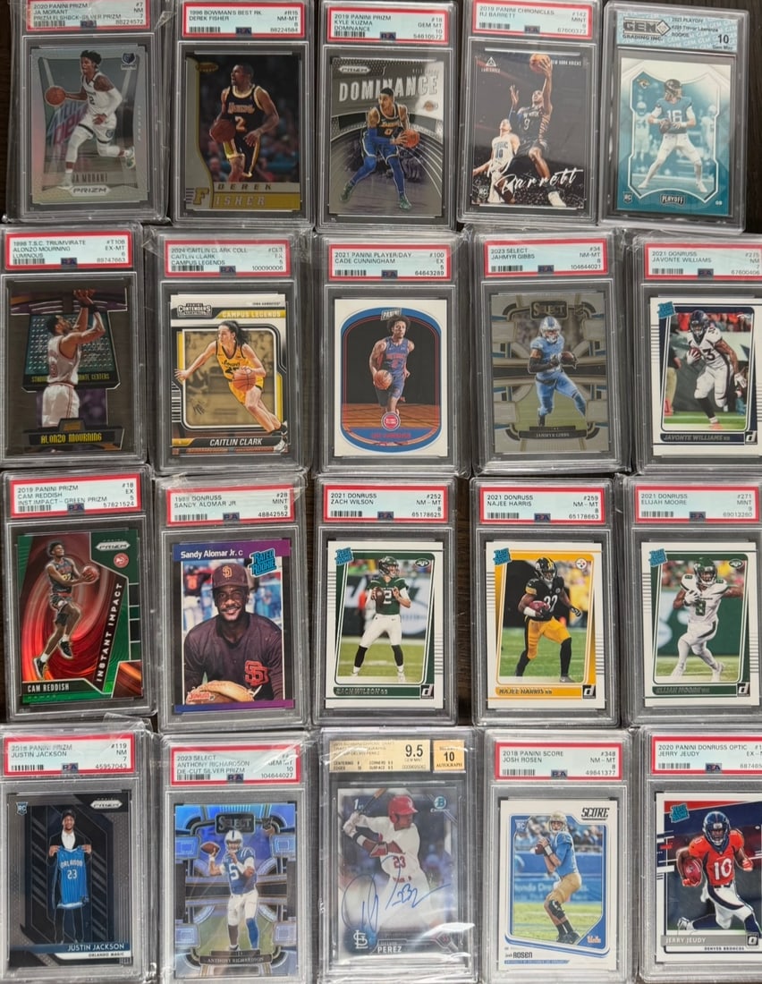 Caitlin Clark, Ja Morant, Trevor Lawrence, Najee Harris Cards (1 of 1)