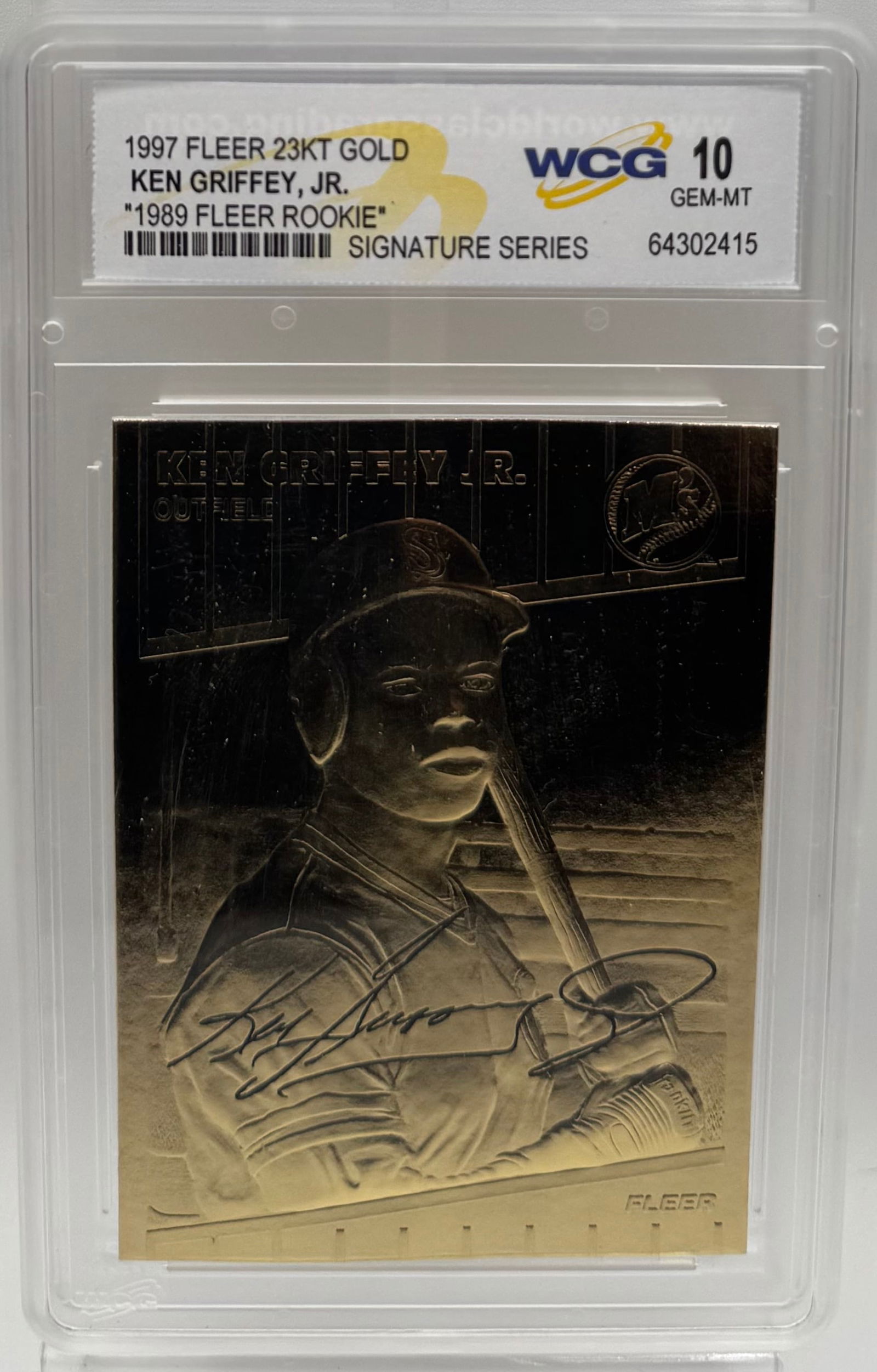 Ken Griffey Jr Card (1 of 2)