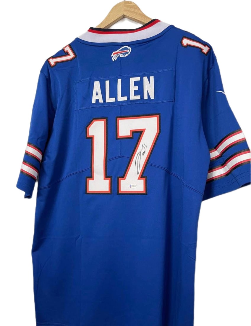 Josh Allen Jersey Autograph Signed COA by Beckett (1 of 2)