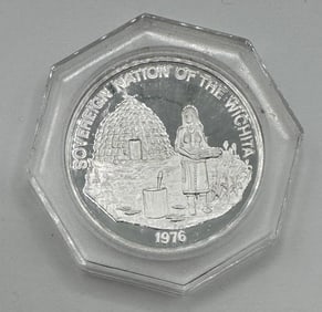 1976 Nation Wichita Silver Coin