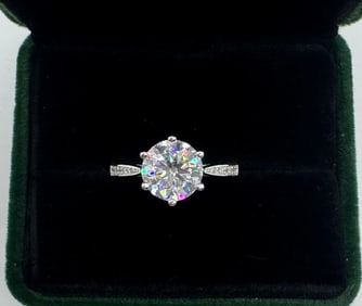3 Carats VVS Ring