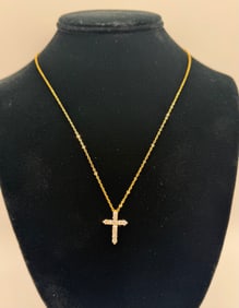 Cross VVS Necklace
