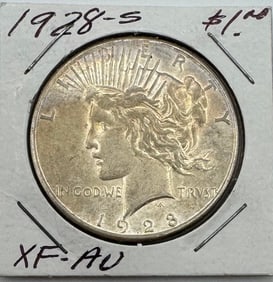 1928 S Peace Silver Dollar