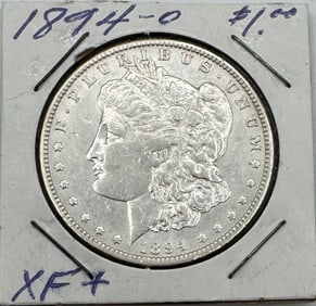 1894 O Morgan Silver Dollar