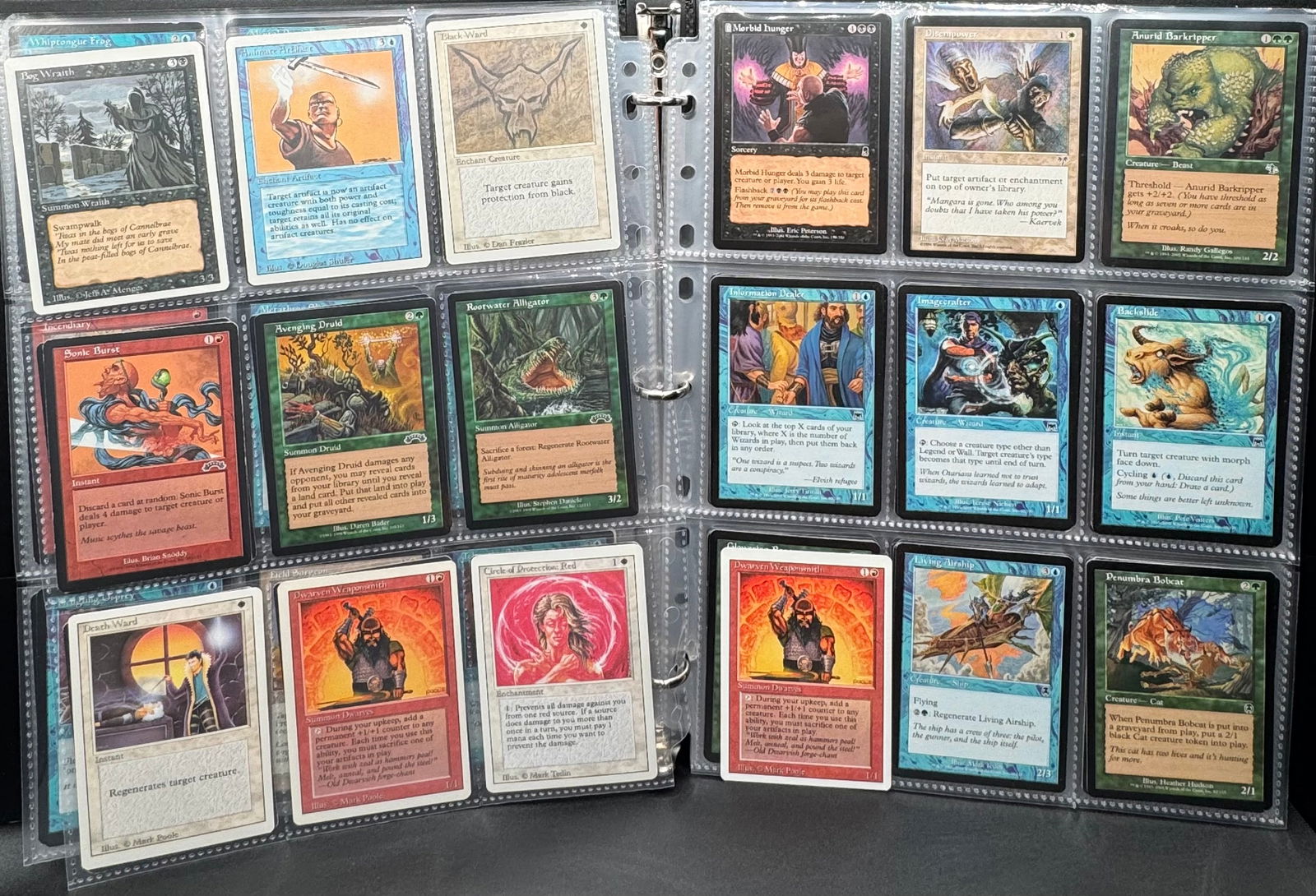 Vintage Magic The Gathering Trading Cards Binder (1 of 6)