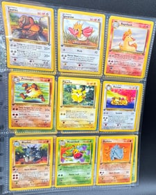 Pokemon 1st edition Jungle Set Trading Cards