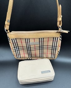 Burberry Crossbody Purse & Burberry Frangrances Bag