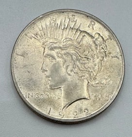 1922 peace silver dollar Coin