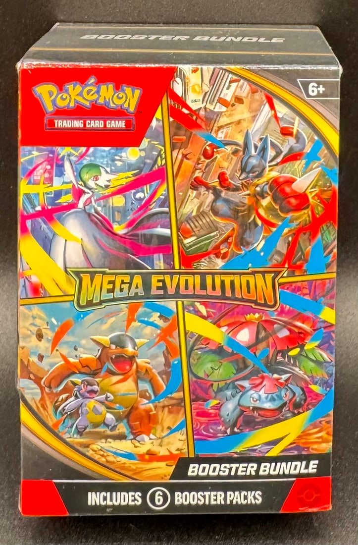 Factory Sealed Pokemon Mega Evolution Booster Bundle (1 of 2)
