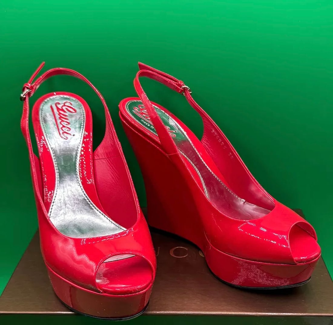 Gucci Red Leather - 2