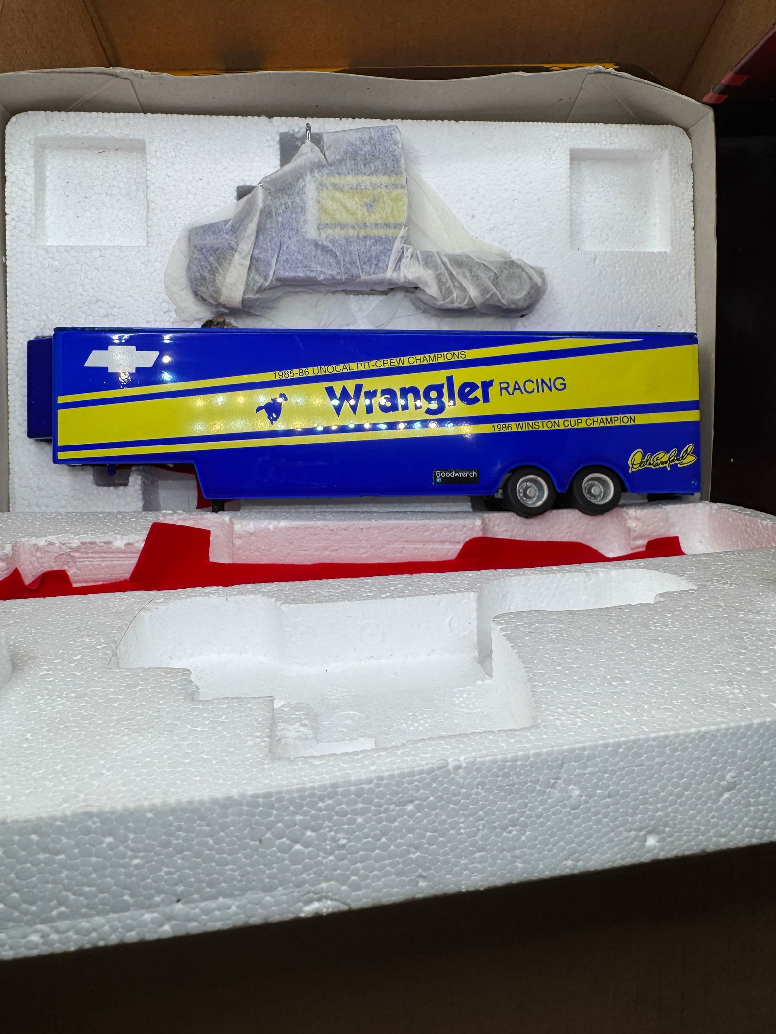 Elvis Diecast Car, Dale Earnhardt Racing Wrangler & Wally Dallenbach Diecast - 2