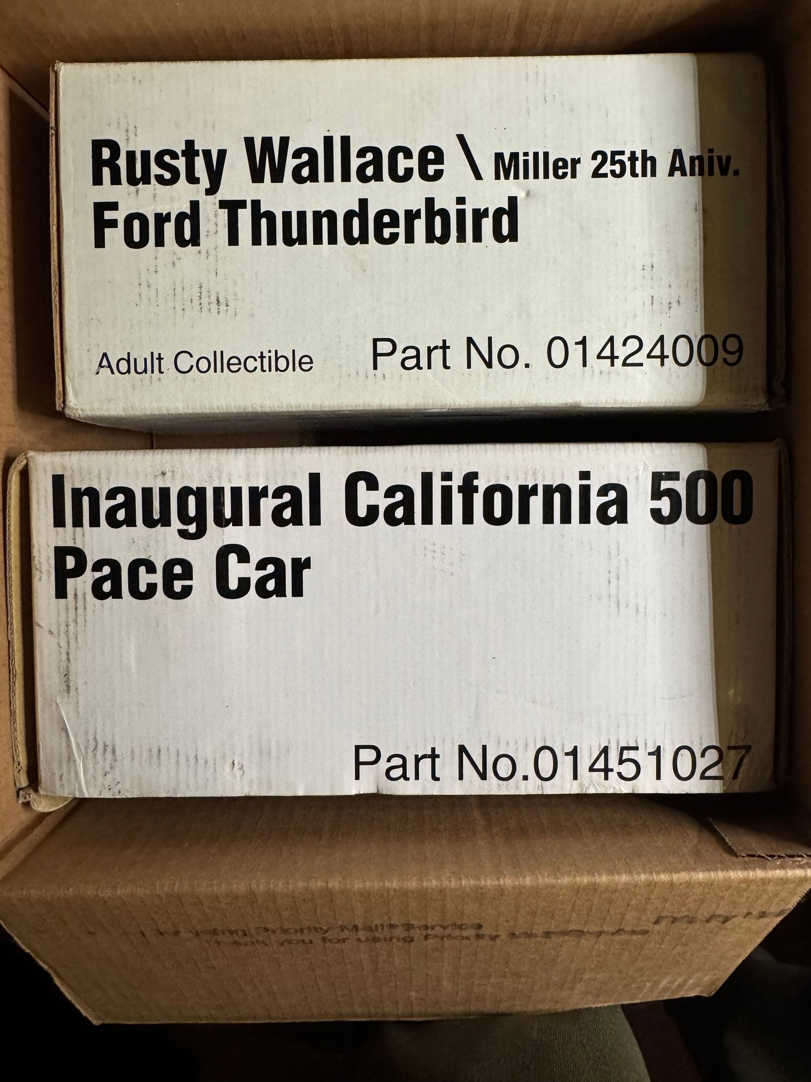 Rusty Miller Thuderbird Diecast & 1997 Hamilton Die Cast - 2