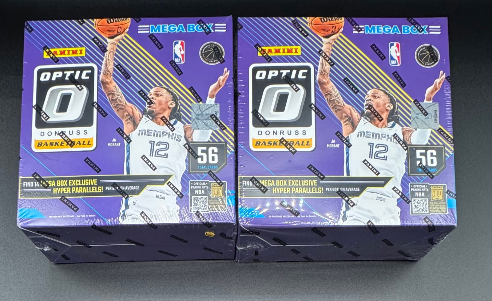 Two Mega Box Optic Donrus Basketball Factory Sealed: Factory Sealed (2) Two Mega Box Optic Donrus Basketball Factory New