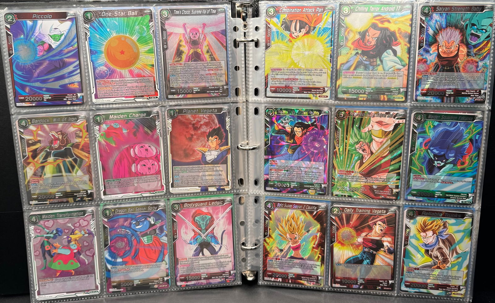 Dragon Ball Foil Trading Cards Binder - 3