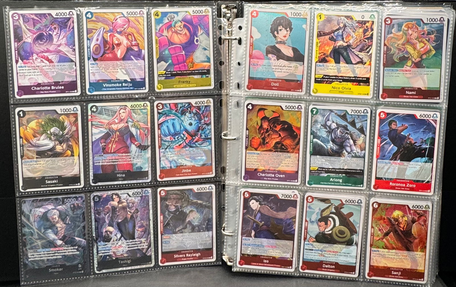 One Piece Trading Cards Binder: One Piece Trading Cards Binder. Binder has over 200 One Piece Trading Cards Binder