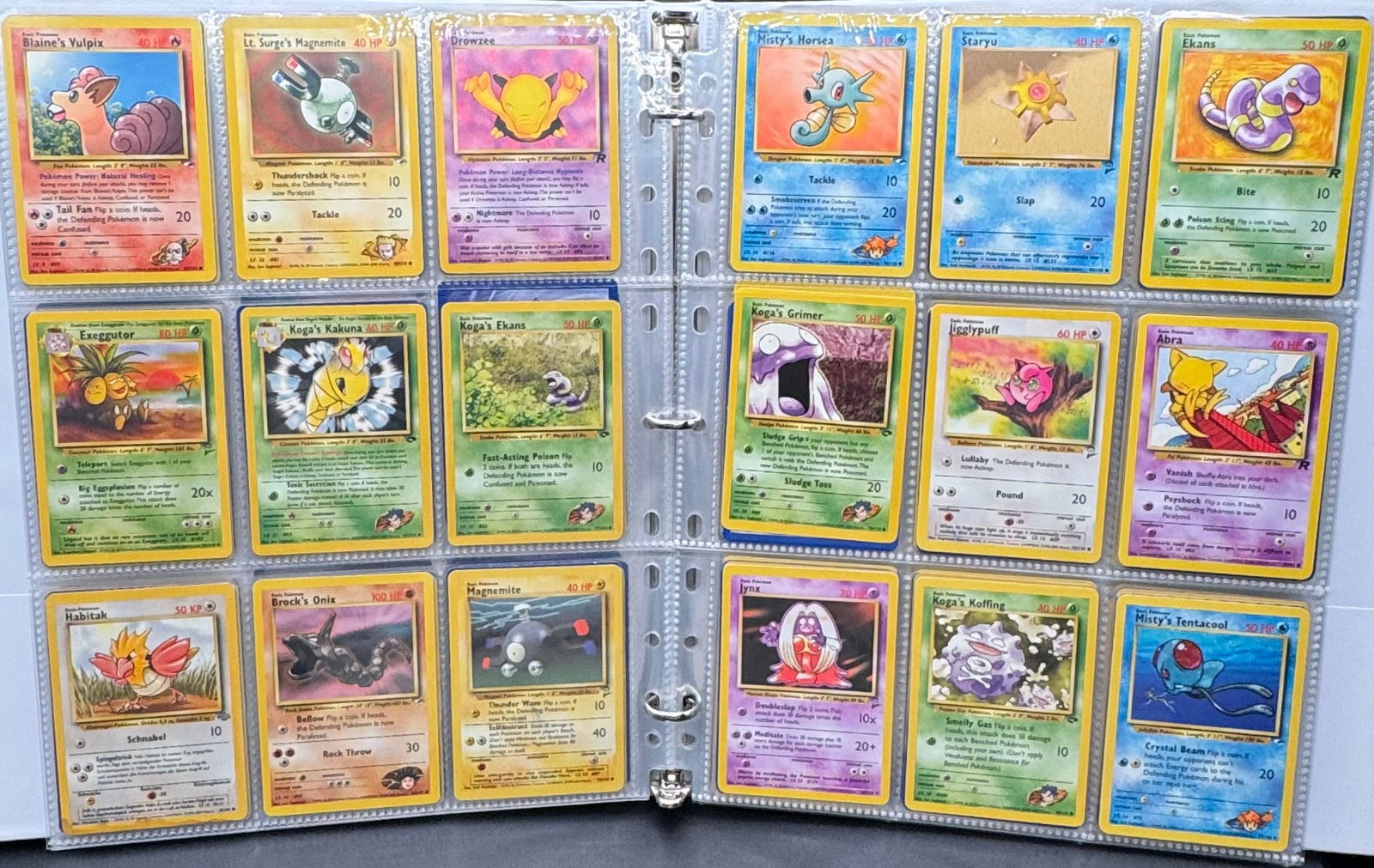 1999 1st Edition Pokemon & More Pikachu, Ivysaur, Charmander Cards Binder - 6