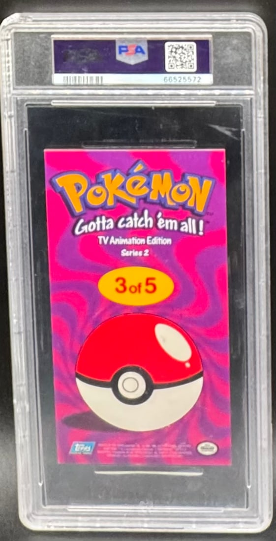 2000 Topps Team Rocket Signed By Jason Paige PSA DNA - 2