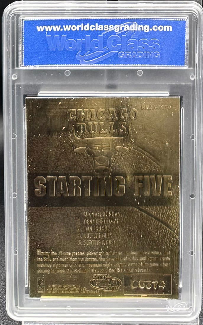 Michael Jordan Red Holo Refractor - 2