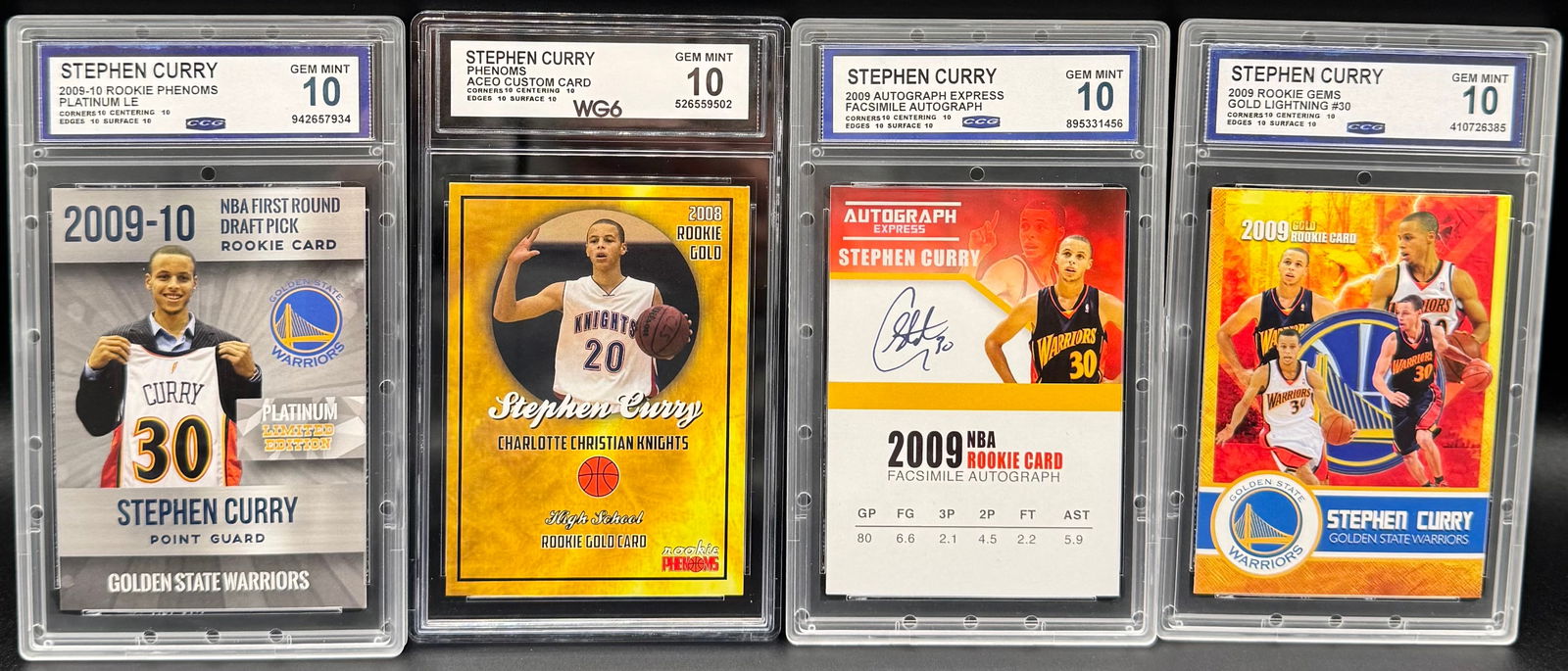 Stephen Curry Cards (1 of 2)