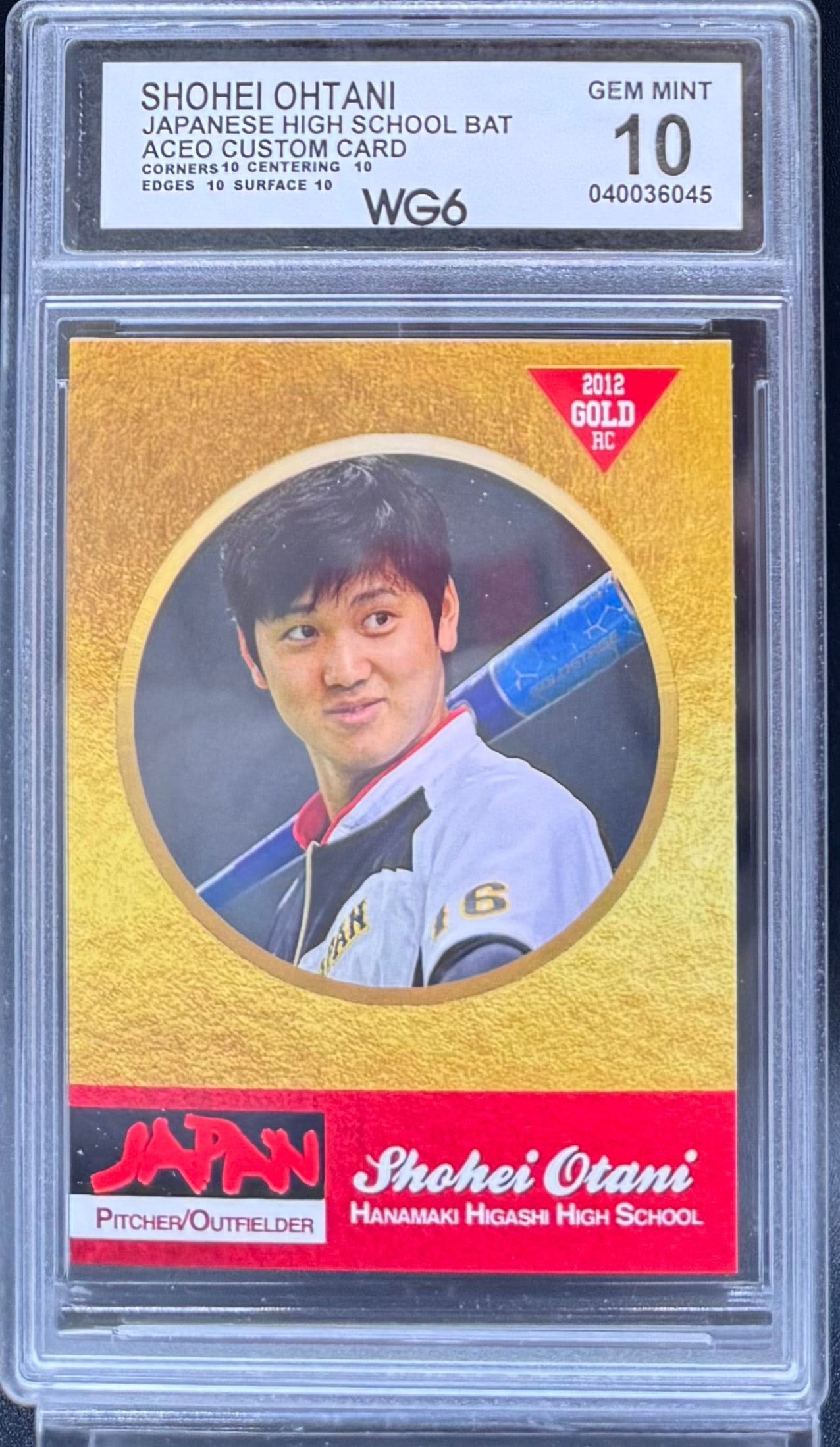 Shohei Ohtani Card (1 of 2)