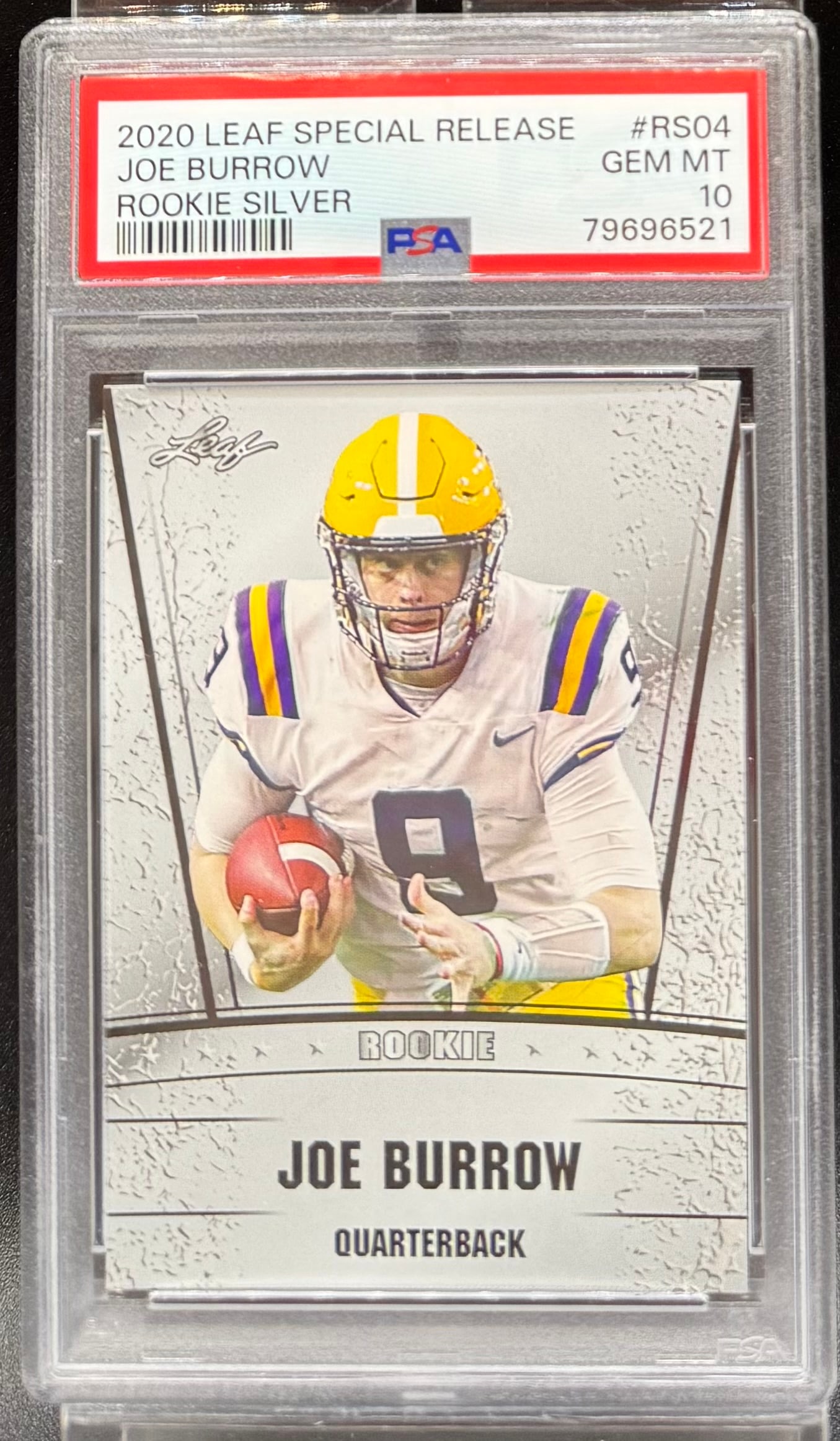 Joe Burrow Rookie Silver (1 of 2)