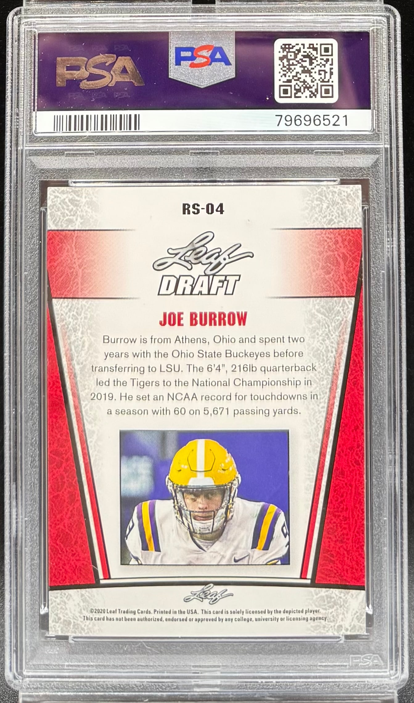 Joe Burrow Rookie Silver - 2