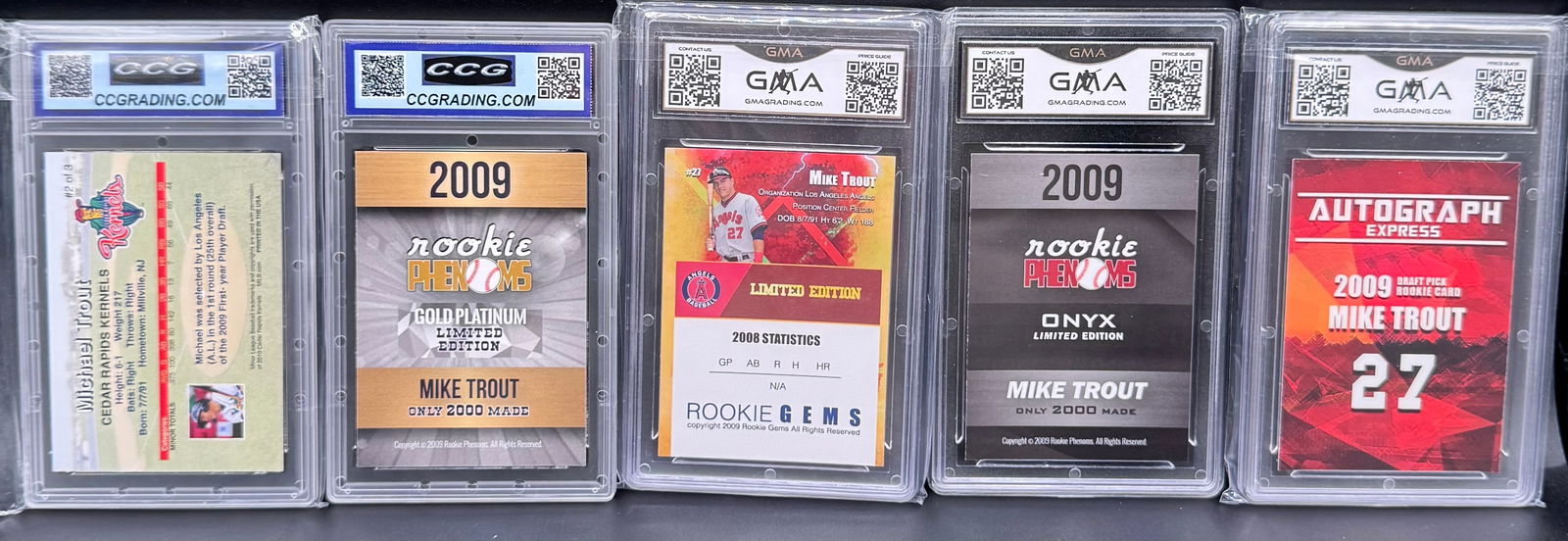 Mike Trout Cards - 2