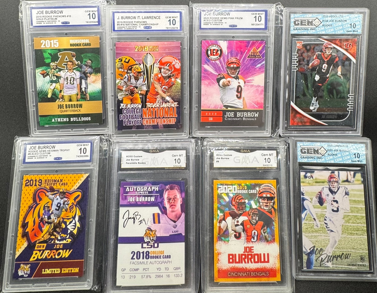 Joe Burrow Cards Lot (1 of 2)