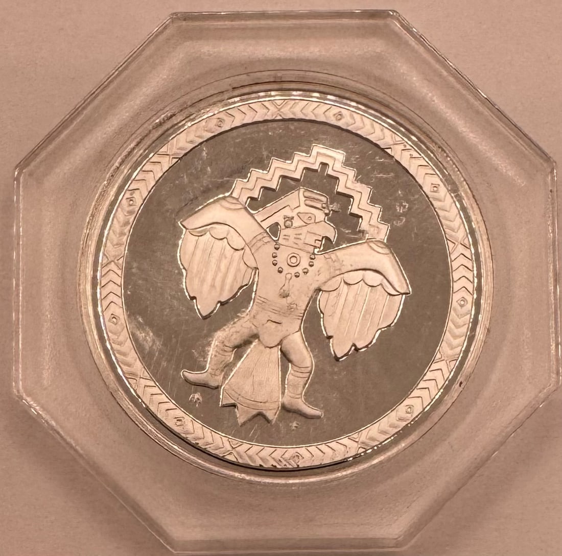 1976 Nation Of Wichita Silver Coin - 2