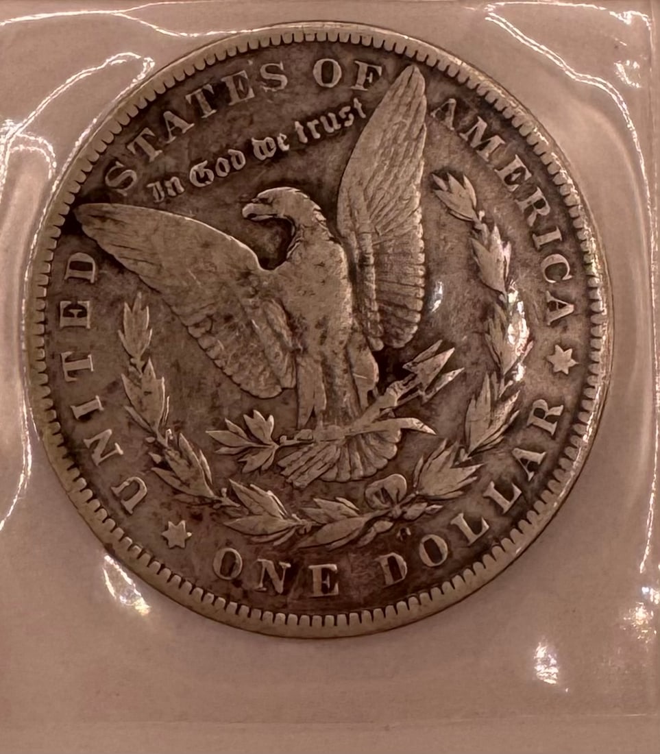 1892 O Morgan Dollar Silver Coin - 2
