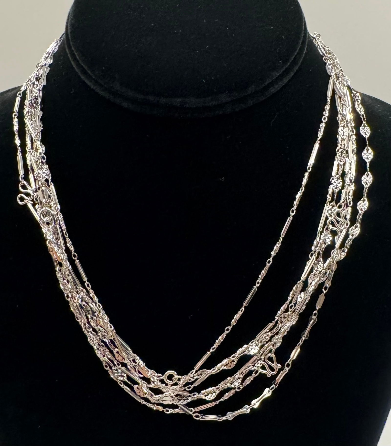 Silver Necklaces Lot (1 of 2)