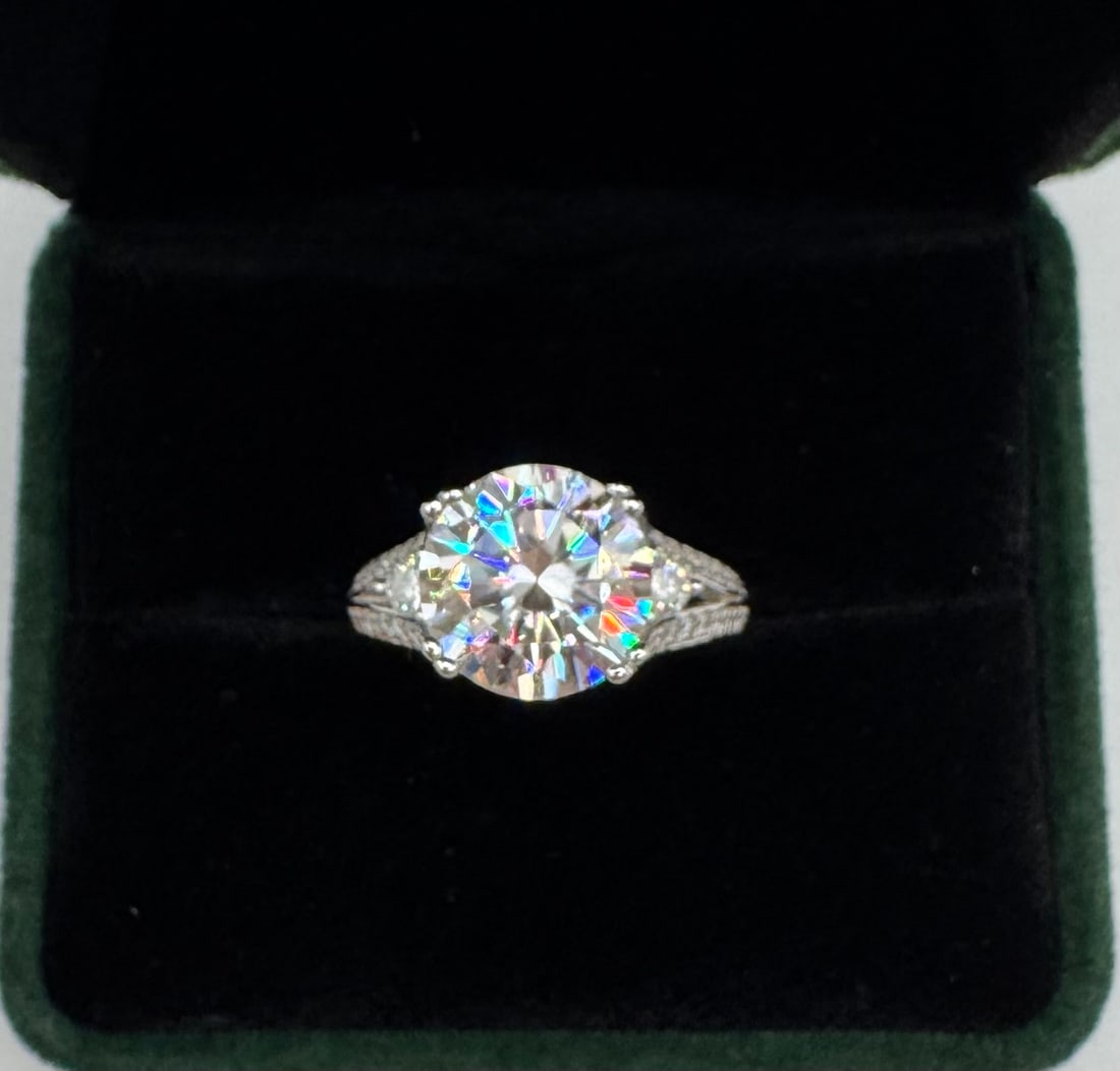 5 Carats VVS Ring - 3