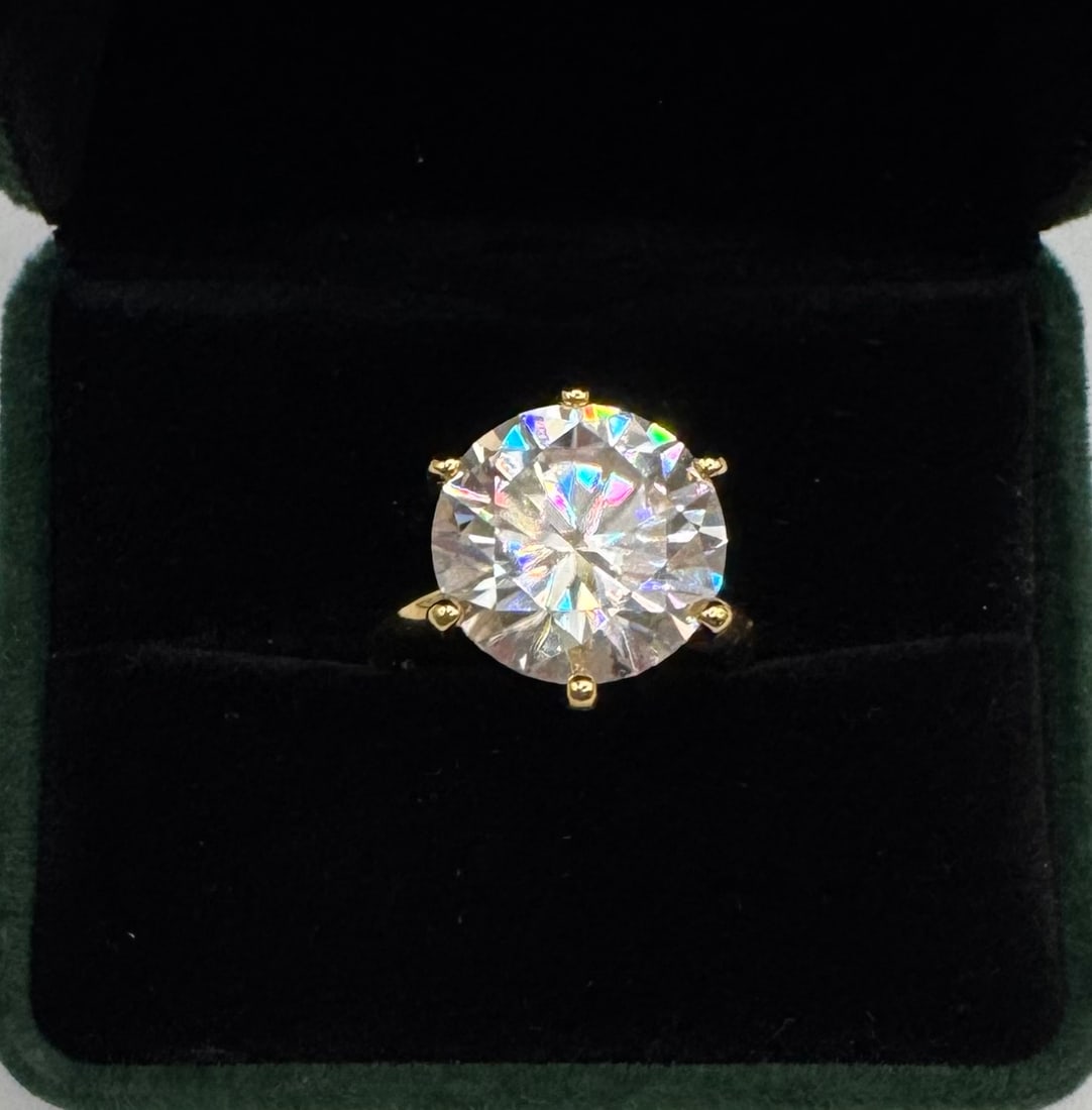 10 Carats VVS Ring - 3