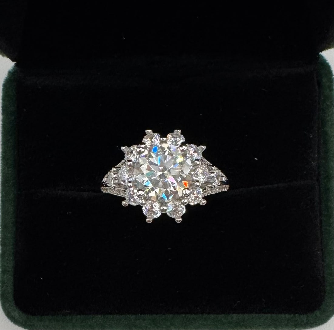 3 Carats VVS Ring - 3