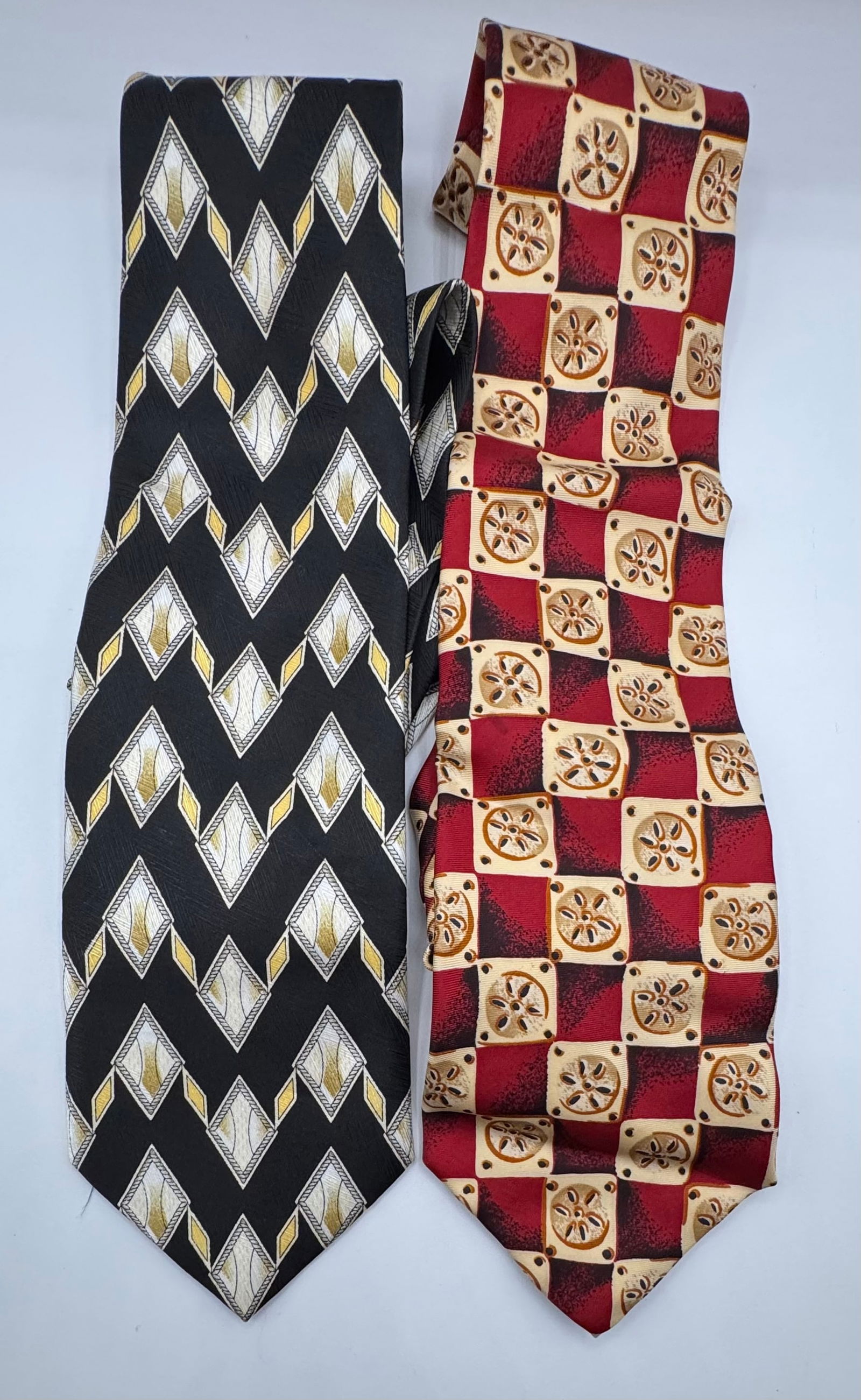 Hugo Boss Ties: (2) Two Hugo Boss Ties 