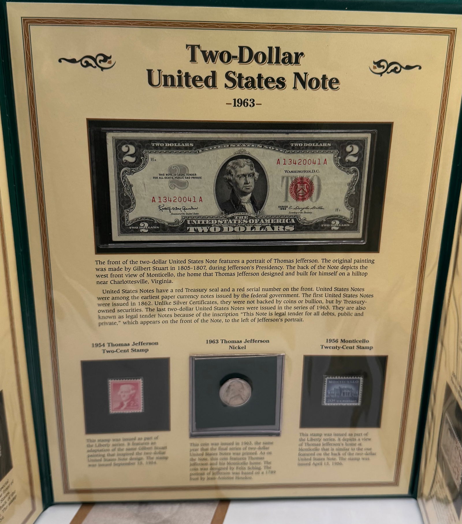 Historic Us Currency Postal Commemorative Society - 4
