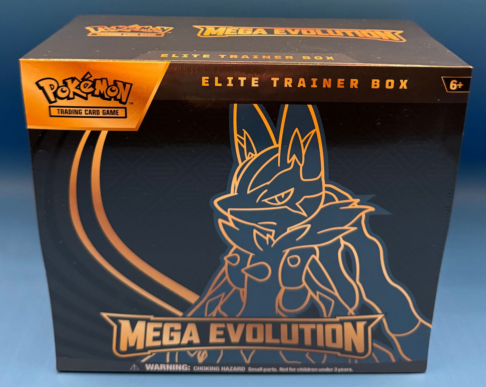 Pokemon TCG Mega Evolution Lucario ETB Elite Trainer Box New Sealed (1 of 2)